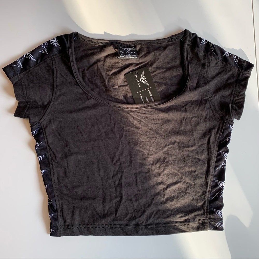 Xsmall sport crop top